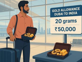 how much gold allowed from dubai to india