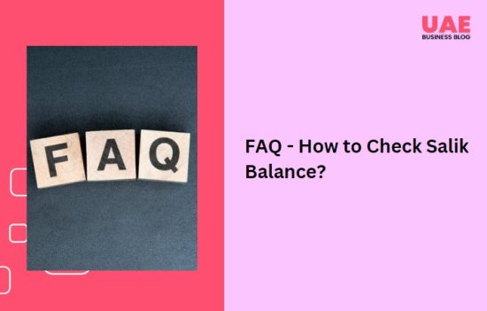 FAQ - How to Check Salik Balance