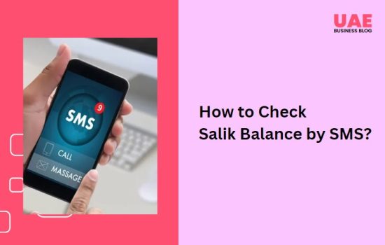 How to Check Salik Balance by SMS