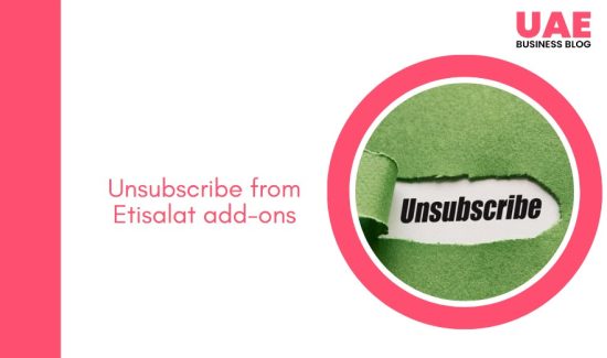 unsubscribe from Etisalat add-ons