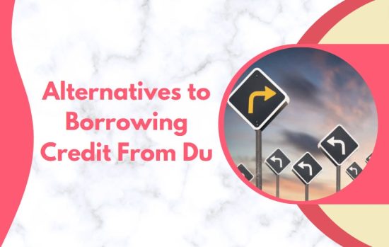  how to borrow credit from du