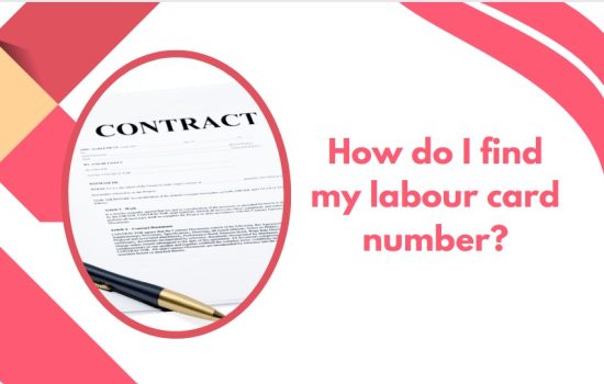 How do I find my labour card number?