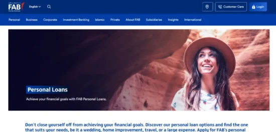 First Abu Dhabi Bank (FAB) Personal Loan