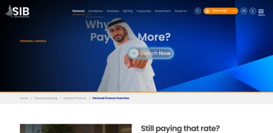 Sharjah Islamic Bank (SIB) Personal Finance
