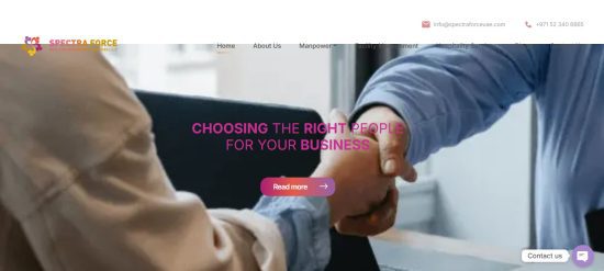 1. Spectra Force Manpower Supply Services