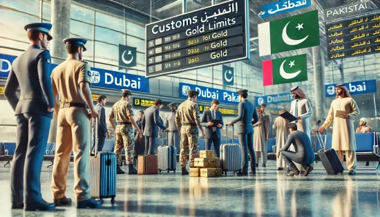 How Much Gold Is Allowed From Dubai to Pakistan