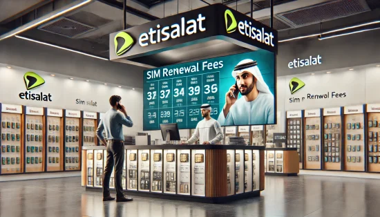 What Are the Fees for Etisalat SIM Renewal
