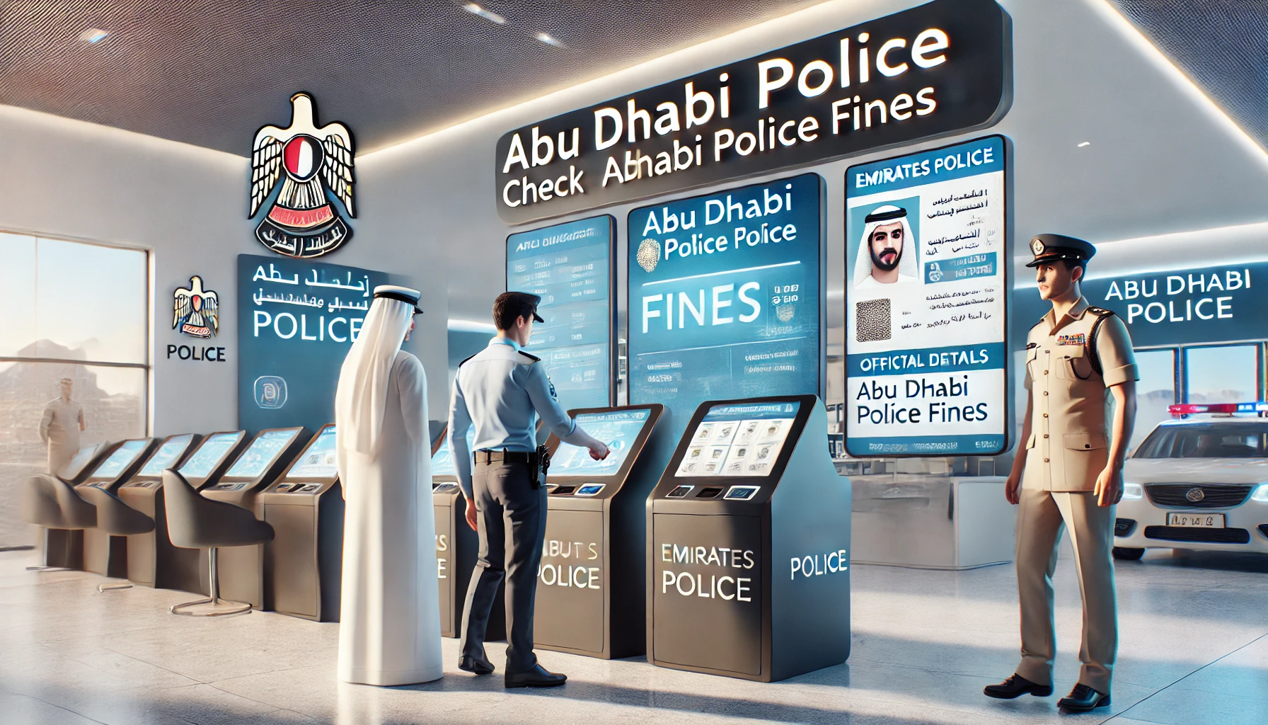 abu dhabi police fine check by emirates id