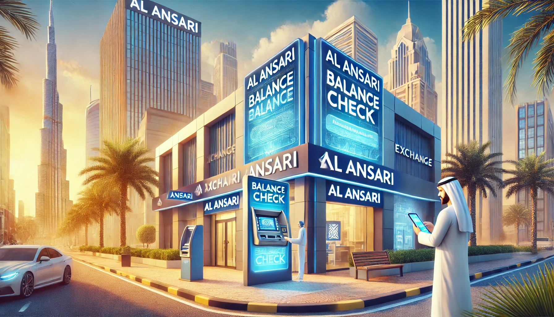 al ansari balance check