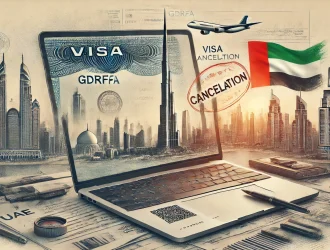 gdrfa visa cancellation status