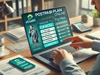 how to cancel etisalat postpaid plan online