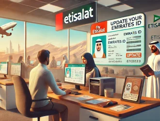 how to update emirates id in etisalat