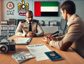 police complaint for not returning money uae