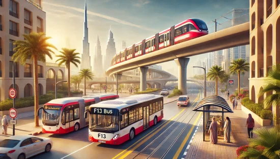 How F13 Bus Connects to Other Public Transport Modes