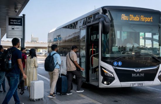 How Much Is the Bus Fare From Ibn Battuta to Abu Dhabi Airport