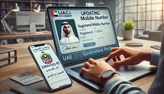 How to Change Registered Mobile Number in Emirates ID Online