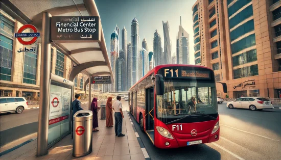 What Are the Major Stops on the F11 Bus Route