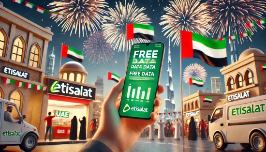 What Is Etisalat’s Free Data Offer for National Day