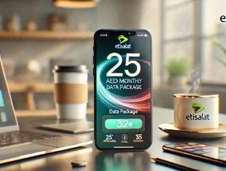 etisalat monthly data package 25 aed