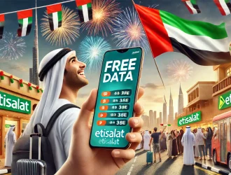how to get free data on etisalat national day