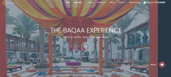 BAQAA Glamour Weddings & Events