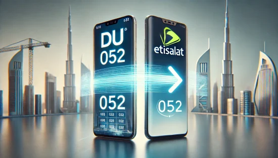 Can You Switch a 052 Number from Du to Etisalat