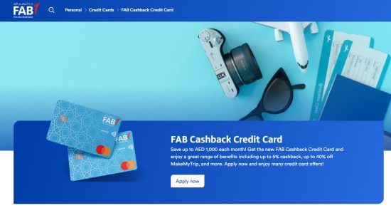 FAB Cashback Credit Card