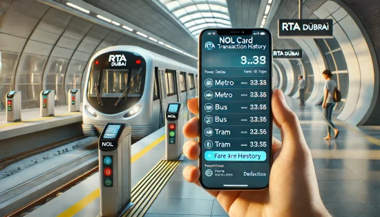 How to Check NOL Card Travel History Using the RTA Dubai App