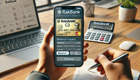 How to Check RAKBANK C3 Card Balance