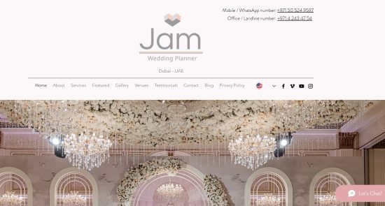 JAM Wedding Planners
