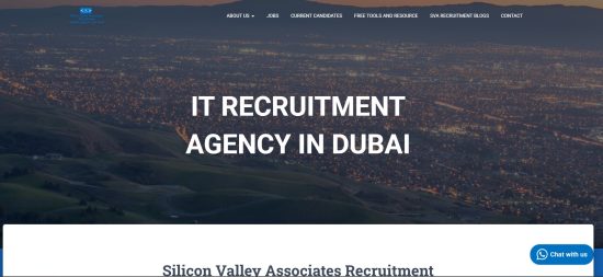 Silicon Valley Associates Recruitment (Dubai)