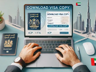 how to get visa copy online