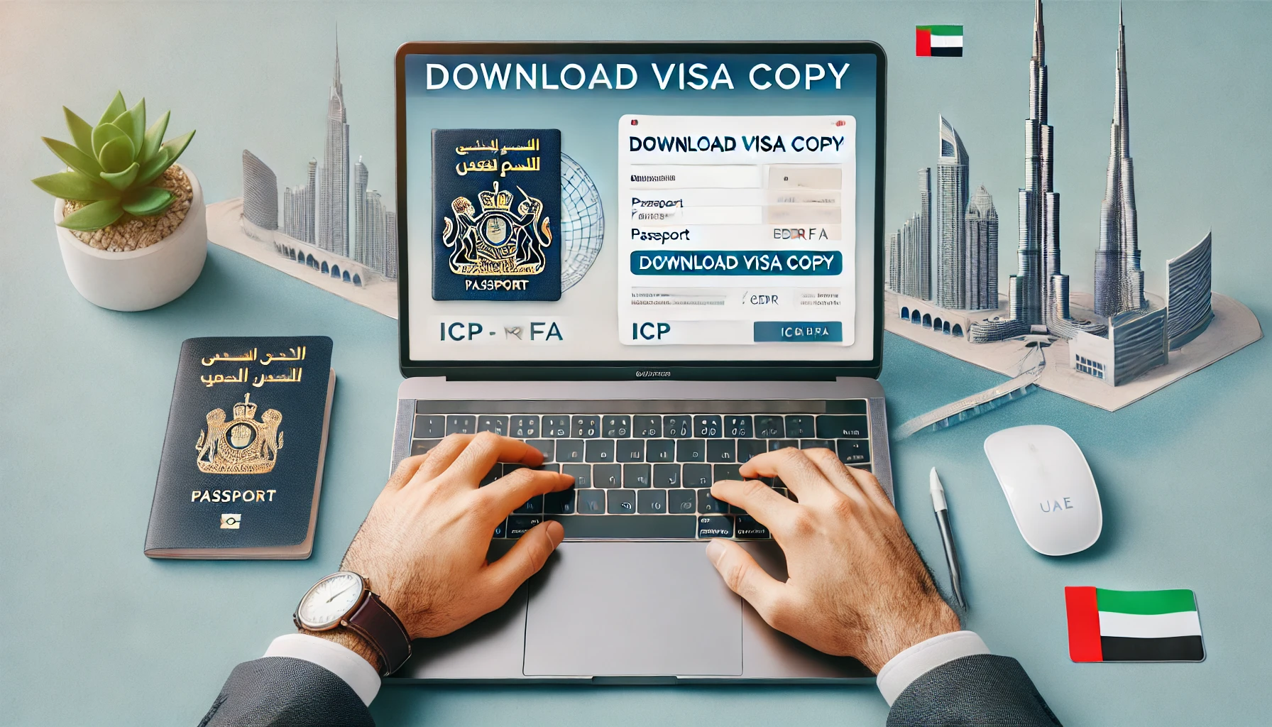how to get visa copy online