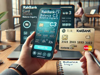 rakbank c3 card balance check