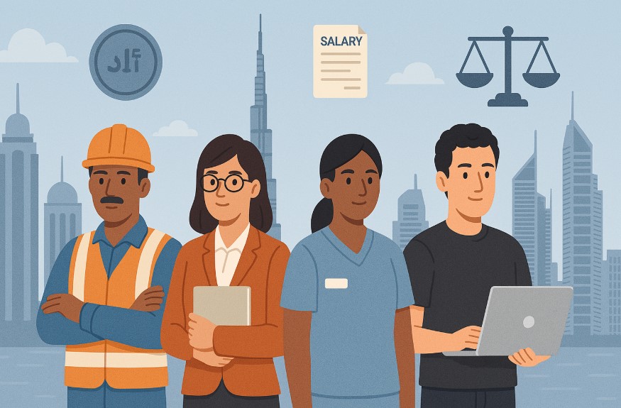 minimum wage in dubai