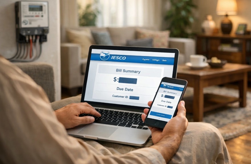 online bill check iesco