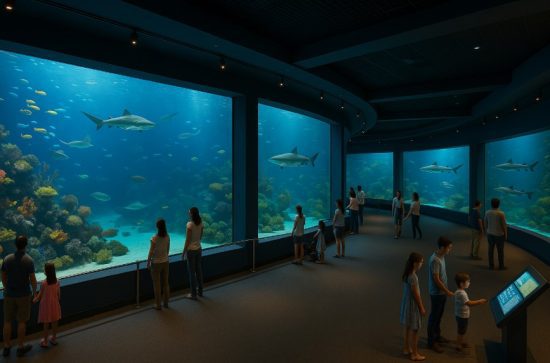 Where is Sharjah Aquarium Located