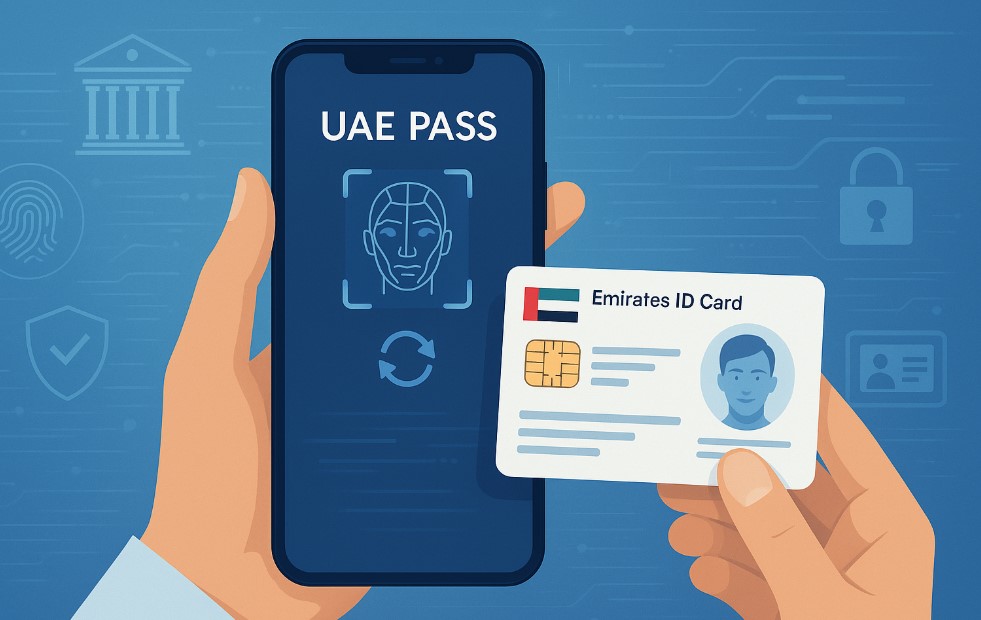 how to update emirates id in uae pass