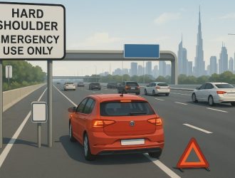 what is hard shoulder in driving