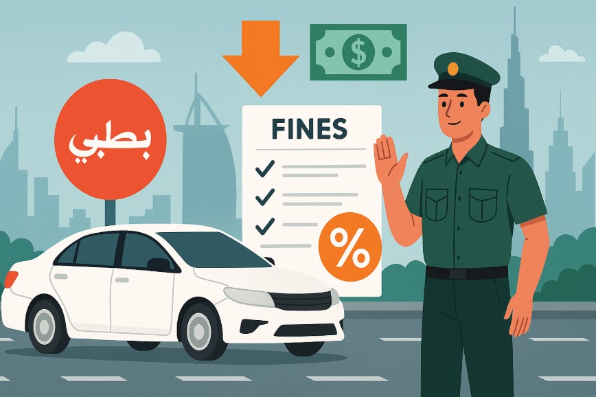Dubai Police Fine Discount