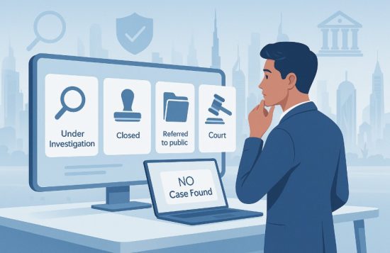 What Do Case Status Terms Mean in Dubai's Legal System