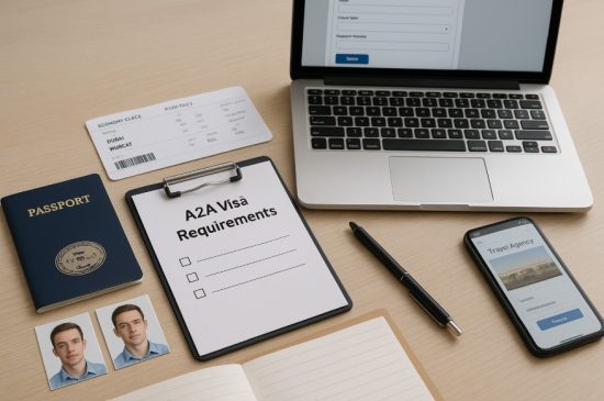 What Documents Do You Need for an A2A Visa Change