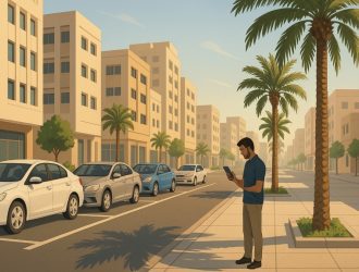 ajman parking sms