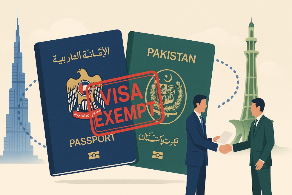 uae pakistan entry visa exemption