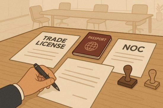 What Documents Do You Need for a Trade License Amendment