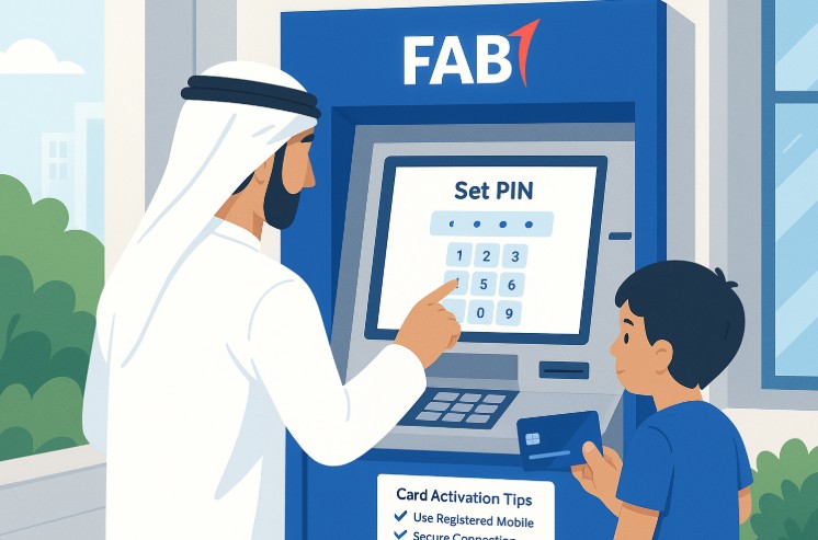 Pin Code Activation How to Activate FAB Credit Card Online & Offline in UAE? - UAE Business ...