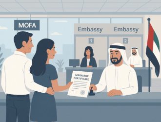 how to attest marriage certificate in uae
