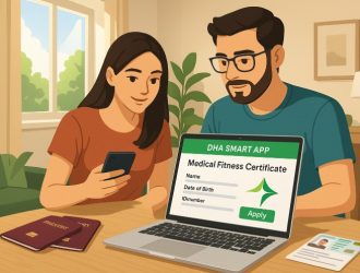 how to get dha medical fitness certificate online