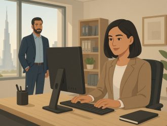 can wife work on husband visa in uae