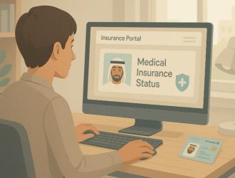how to check medical insurance status with emirates id
